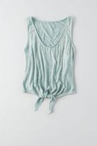 American Eagle Outfitters Ae Soft & Sexy Tie Tank