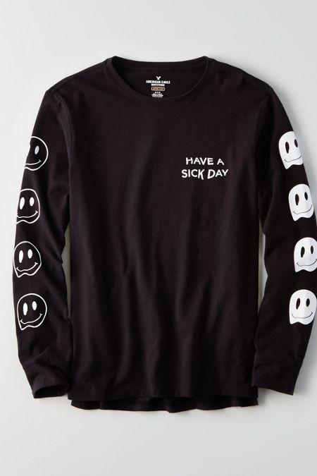 American Eagle Outfitters Ae Long Sleeve Sick T-shirt