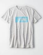 American Eagle Outfitters Ae Active Heathered Graphic Tee