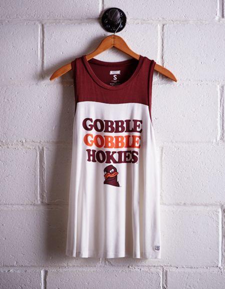 Tailgate Women's Virginia Tech Colorblock Tank