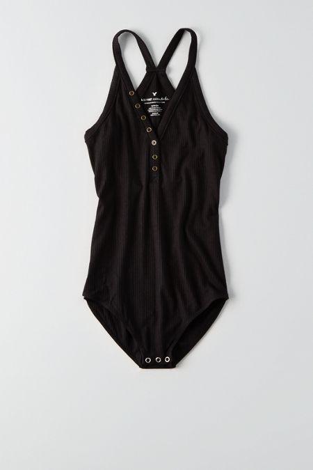 American Eagle Outfitters Ae Henley Bodysuit