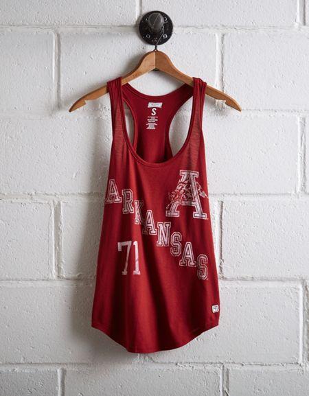 Tailgate Women's Arkansas Racerback Tank