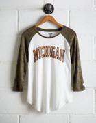 Tailgate Women's Michigan Baseball Shirt