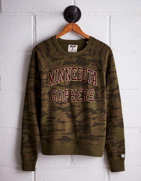 Tailgate Women's Minnesota Camo Fleece Sweatshirt