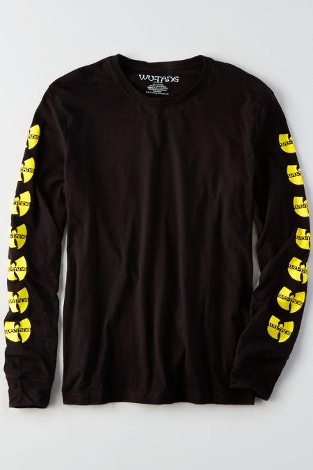 American Eagle Outfitters Ae Long Sleeve Band T-shirt