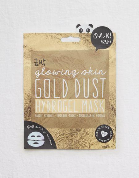 Aerie Oh K! Glowing Skin Gold Dust Hydrogel Mask