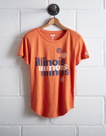 Tailgate Women's University Of Illinois Basketball T-shirt