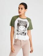 American Eagle Outfitters Ae Nirvana Graphic Tee