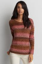 American Eagle Outfitters Ae Space Dyed Stripe Sweater