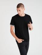 American Eagle Outfitters Ae Pique Tipped T-shirt
