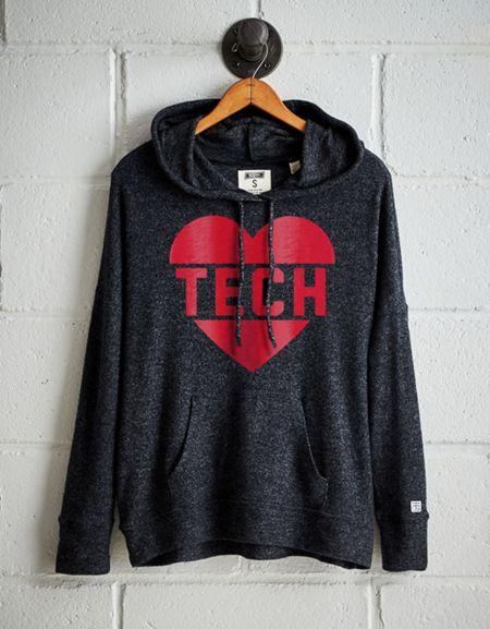 Tailgate Women's Texas Tech Plush Hoodie