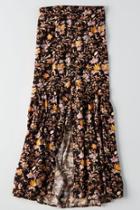 American Eagle Outfitters Ae Button Front Maxi Skirt