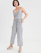 American Eagle Outfitters Ae Strappy Belted Jumpsuit