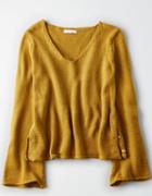 American Eagle Outfitters Don't Ask Why Snap Side Sweater