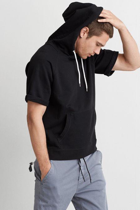 American Eagle Outfitters Ae Apres Active Short Sleeve Hoodie
