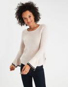 American Eagle Outfitters Ae Flutter Sleeve Pullover