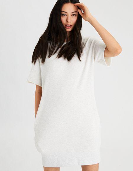 American Eagle Outfitters Ae Active Overside T-shirt Dress
