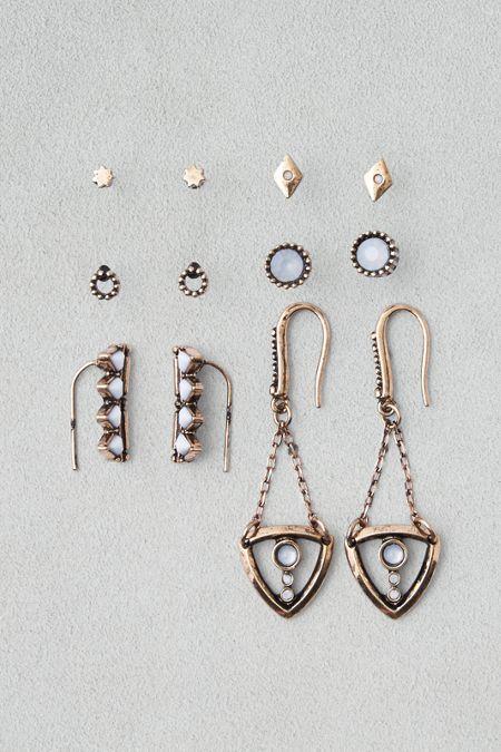 American Eagle Outfitters Ae Ear Climber & Dangles 6-pack Earrings