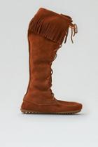 American Eagle Outfitters Minnetonka Lace-up Knee High Boot