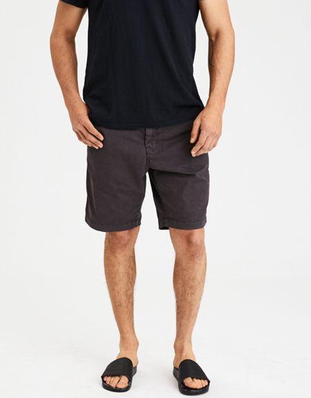 American Eagle Outfitters Ae Ne(x)t Level Classic Khaki Short