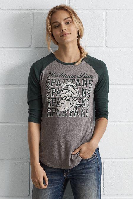 Tailgate Michigan State Raglan