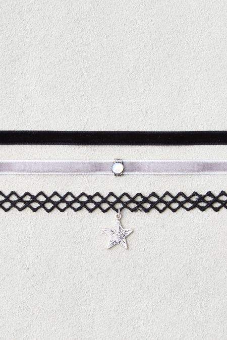 American Eagle Outfitters Ae Star Chokers 3-pack