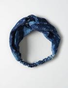 American Eagle Outfitters Ae Distressed Denim Headband