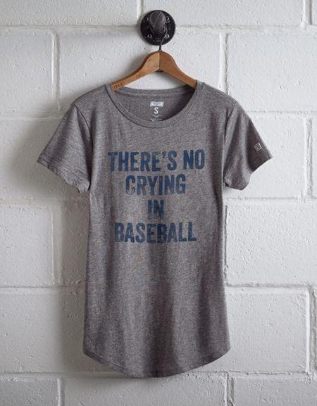 Tailgate Women's No Crying T-shirt