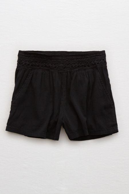 Aerie Crochet Waist Short