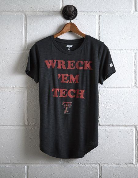Tailgate Women's Texas Tech Wreck 'em T-shirt