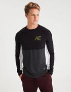 American Eagle Outfitters Ae Active Long Sleeve Colorblock T-shirt