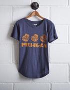 Tailgate Women's Michigan Wolverines T-shirt