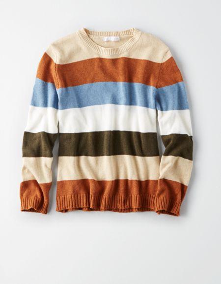 American Eagle Outfitters Don?t Ask Why Striped Sweater