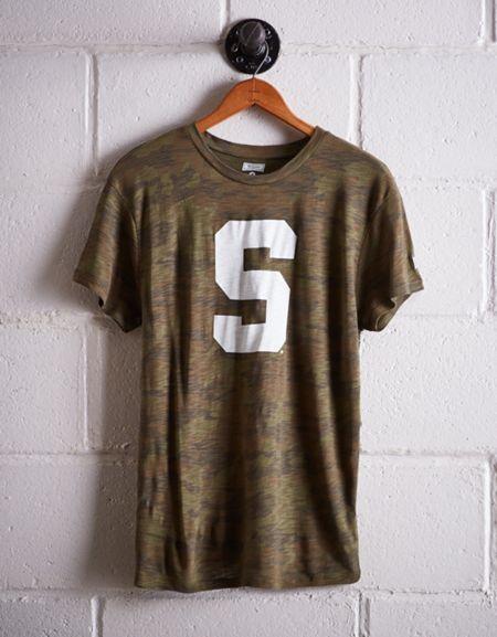 Tailgate Women's Michigan State Camo Boyfriend Tee
