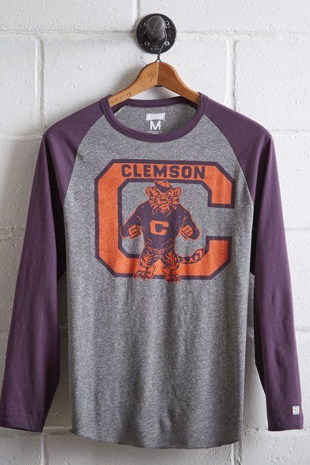 Tailgate Clemson Tigers Baseball Shirt