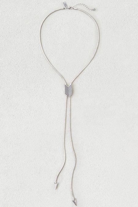 American Eagle Outfitters Ae Arrow Bolo Necklace