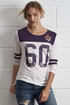 Tailgate Lsu 3/4 Sleeve Jersey