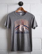 Tailgate Men's Illinois Fighting Illini Basketball T-shirt