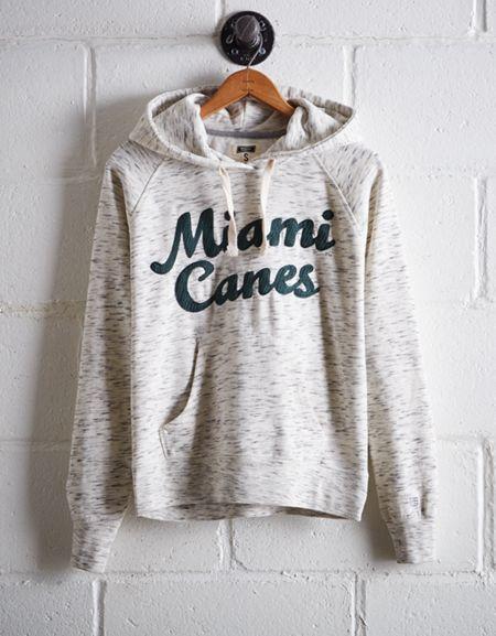 Tailgate Women's Miami Space Dye Hoodie