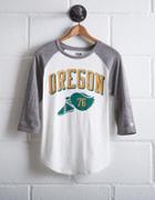 Tailgate Women's Oregon Ducks Baseball Shirt