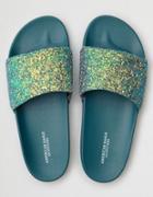 American Eagle Outfitters Ae Chunky Glitter Slide Sandal