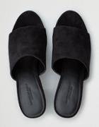 American Eagle Outfitters Ae Block Heel Simple Slide Sandal