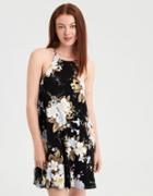 American Eagle Outfitters Ae Braided Knit Trapeze Dress
