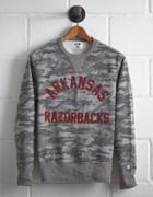 Tailgate Men's Arkansas Camo Sweatshirt