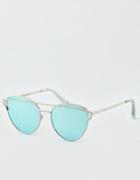 American Eagle Outfitters Metal Winged Sunglasses