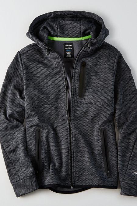 American Eagle Outfitters Ae Active Jacquard Full-zip