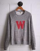 Tailgate Women's Wisconsin Boyfriend Sweatshirt