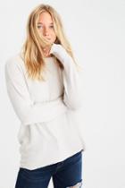 American Eagle Outfitters Ae Soft & Sexy Plush Lace-back Sweatshirt