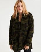 American Eagle Outfitters Ae Faux Sherpa Jacket