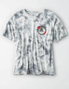 American Eagle Outfitters Ae Tie Dye Graphic T-shirt